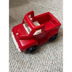 Fisher-Price Little People Red Pickup Truck Vintage 1994 Toy Vehicle FP-123 2591